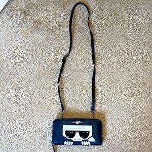 Karl Lagerfeld, NWT, Crossbody, Detachable Strap🎁